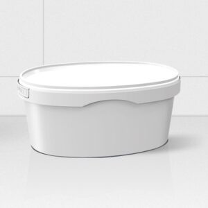 Oval Ice Cream Container 1000 ML
