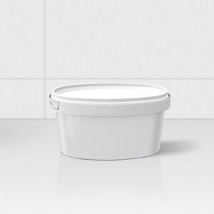Oval Ice Cream Container 500 ML