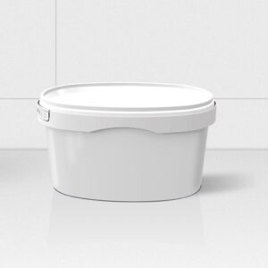 Oval Ice Cream Container 500 ML